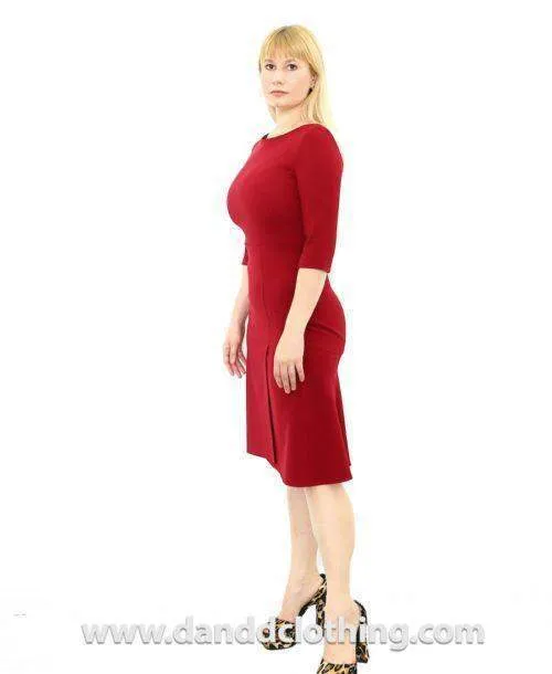 African Red Ladies Dress