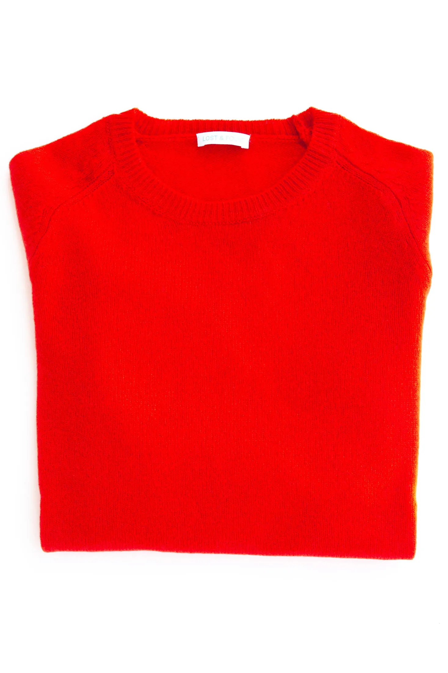 Cashmere Raglan Crew