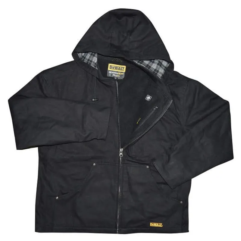 DEWALT Heated Heavy Duty Work Coat Tobacco Without Battery