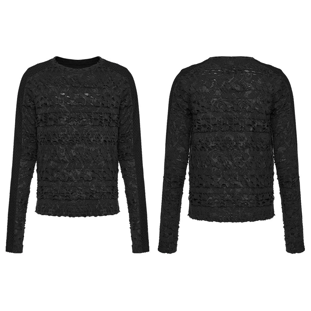 Goth Decadent Long Sleeve T-shirt WT-831TCM