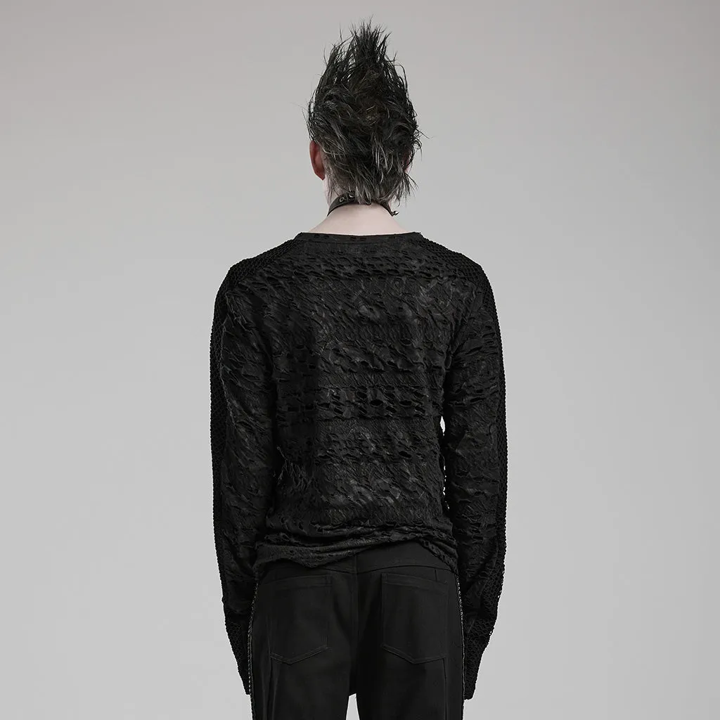 Goth Decadent Long Sleeve T-shirt WT-831TCM