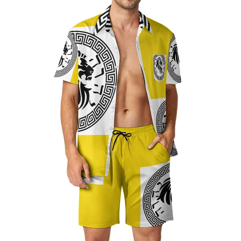KING YAHWEH Men's (The Dignified Leisure Beach Suit)
