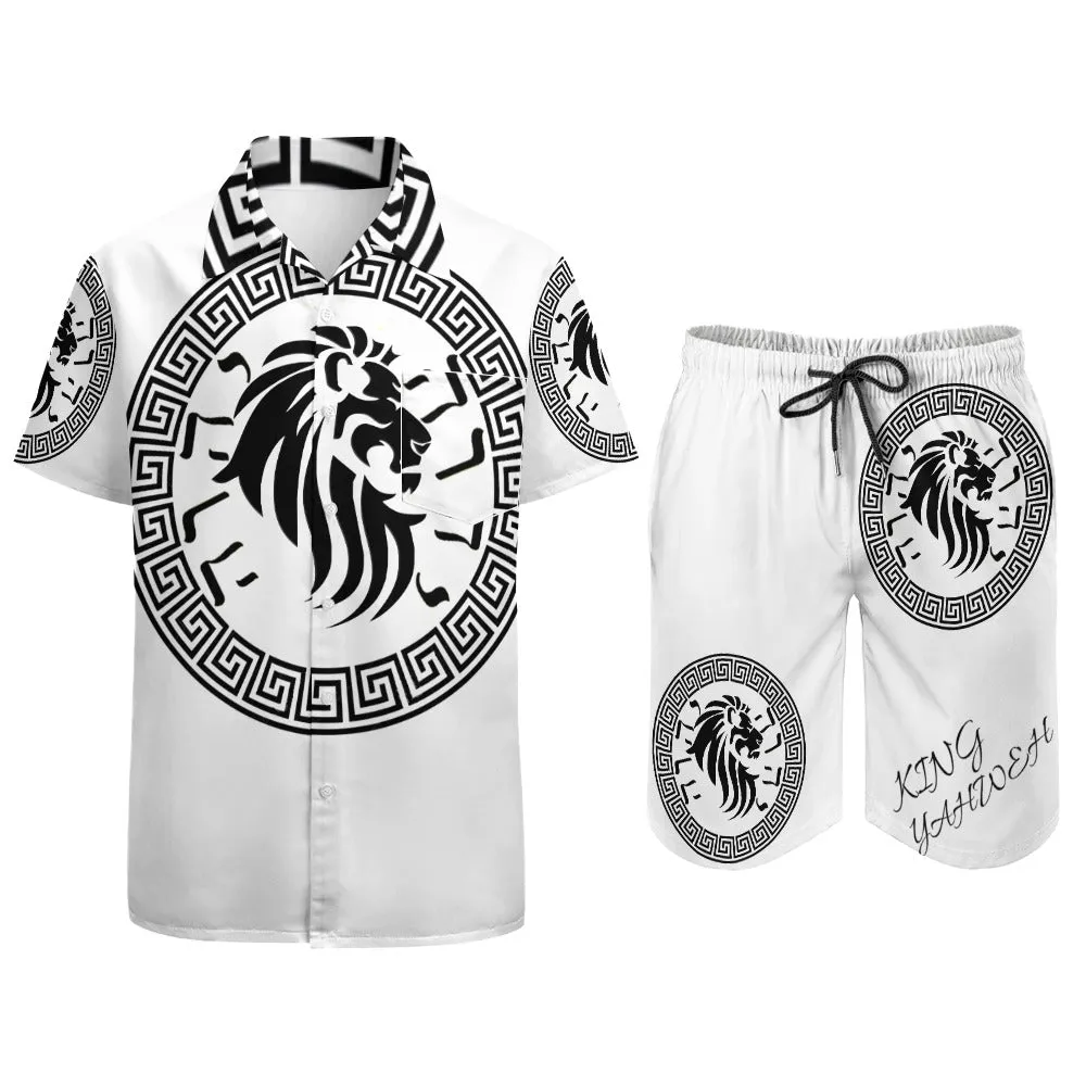 KING YAHWEH Men's (The Dignified Leisure Beach Suit)