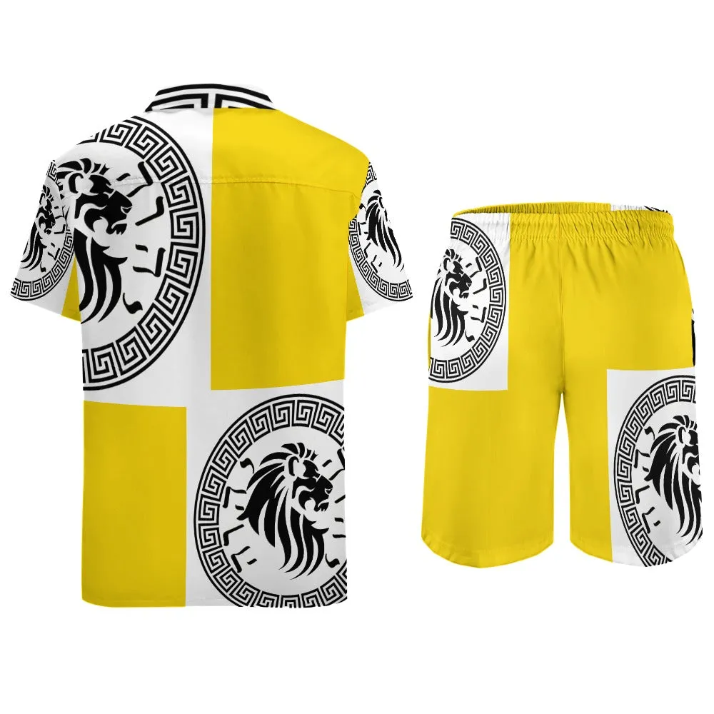 KING YAHWEH Men's (The Dignified Leisure Beach Suit)