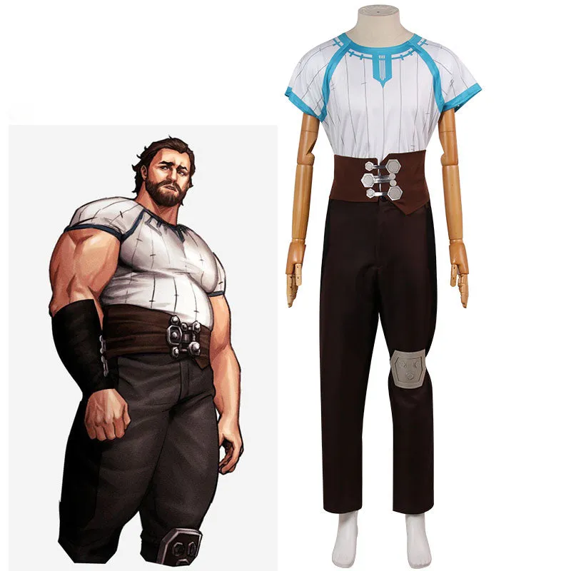 LOL Arcane Vander Cosplay Costume Halloween Costume