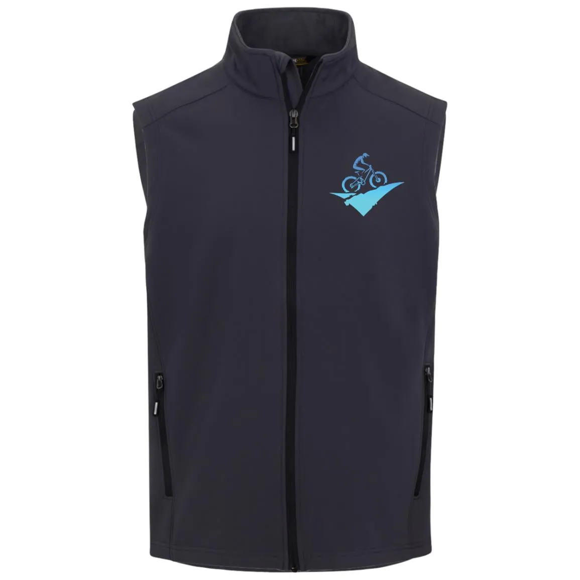 Mens Cruise Two-Layer Fleece Soft Shell Vest
