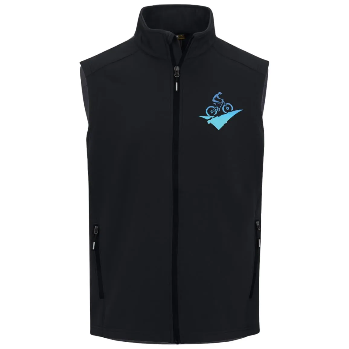Mens Cruise Two-Layer Fleece Soft Shell Vest